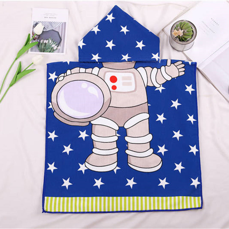 Children's Cloak Beach Bathrobe Dancing Outfit
