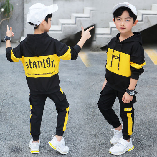 Children's Sports Casual Fashion Two-piece Set