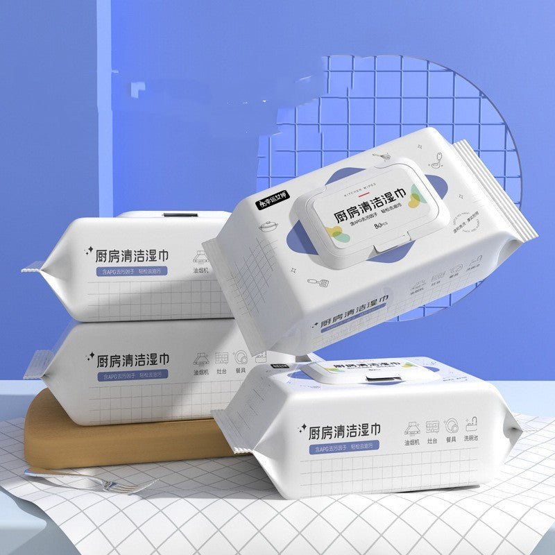 Kitchen Cleaning Strong Oil Removing Household Disposable Rag