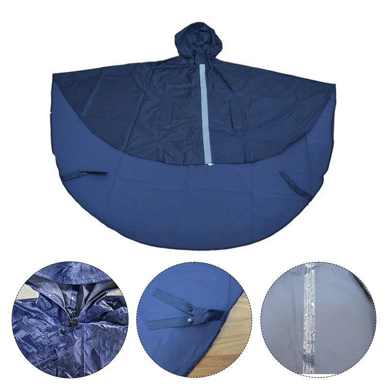 Wheelchair Waterproof Poncho Rain Cover With Hood Disability Aid Rain Coat