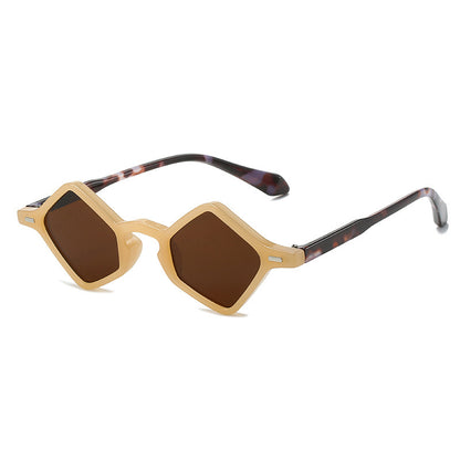 Women's Fashion Geometry Pattern Triangle Glasses