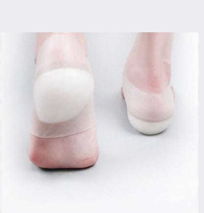 The same paragraph increased artifact socks increased insoles silicone female men's sets of feet bionic invisible rubber sleeve