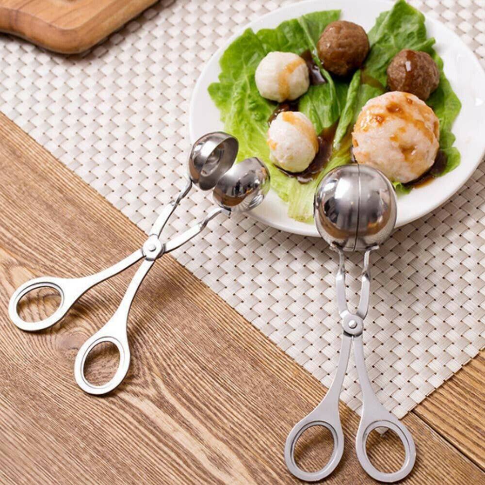 Model Meatball Maker Meat Kitchen Non Stick Spoon Stainless Steel Spoon