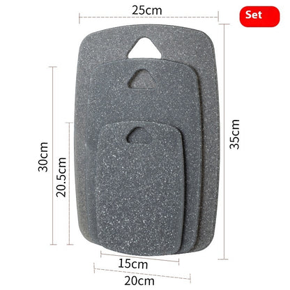 Marbling Plastic Kitchen Chopping Board Suit