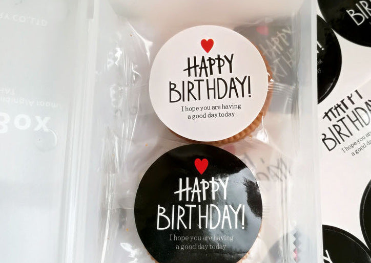 Baking Packing Boxes Decorative Sealed Sticker