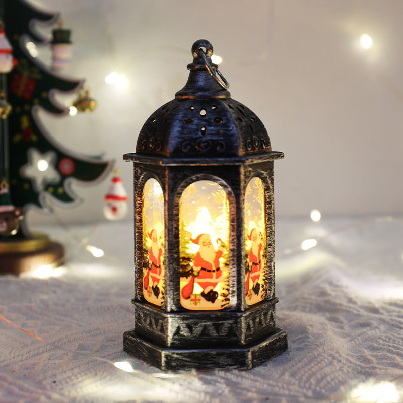 Christmas Decoration Portable Electronic Small Night Lamp Ornaments