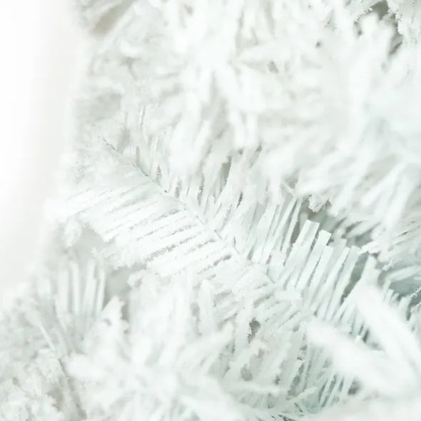 4FT Snowman Shaped Christmas Tree With Pre-Lit LED Lights, Holiday Decoration