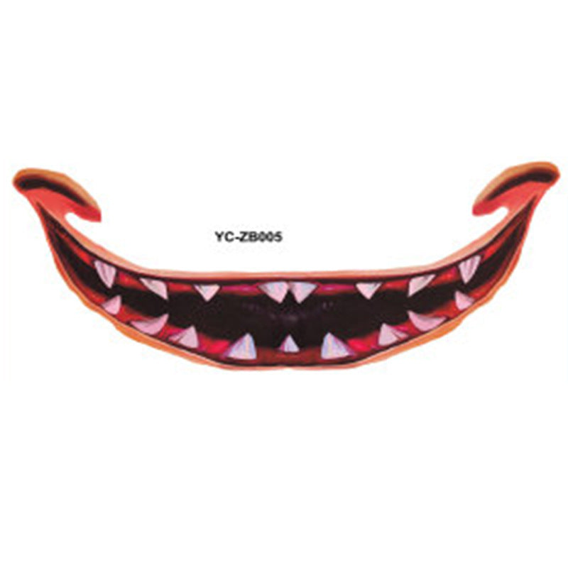 Halloween Mouth Tattoo Sticker Horror Lip DIY Decoration
