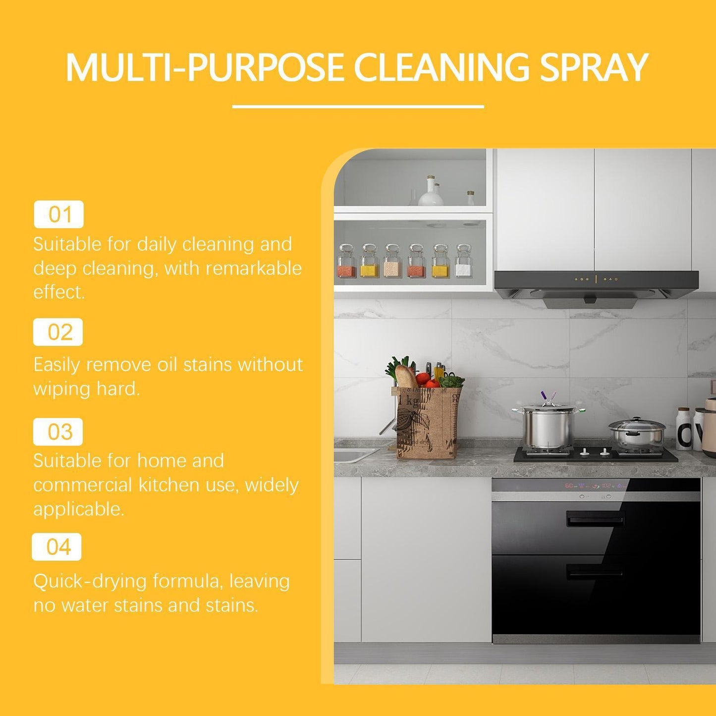 Jack Hao Kitchen Degreasing Cleaning Spray