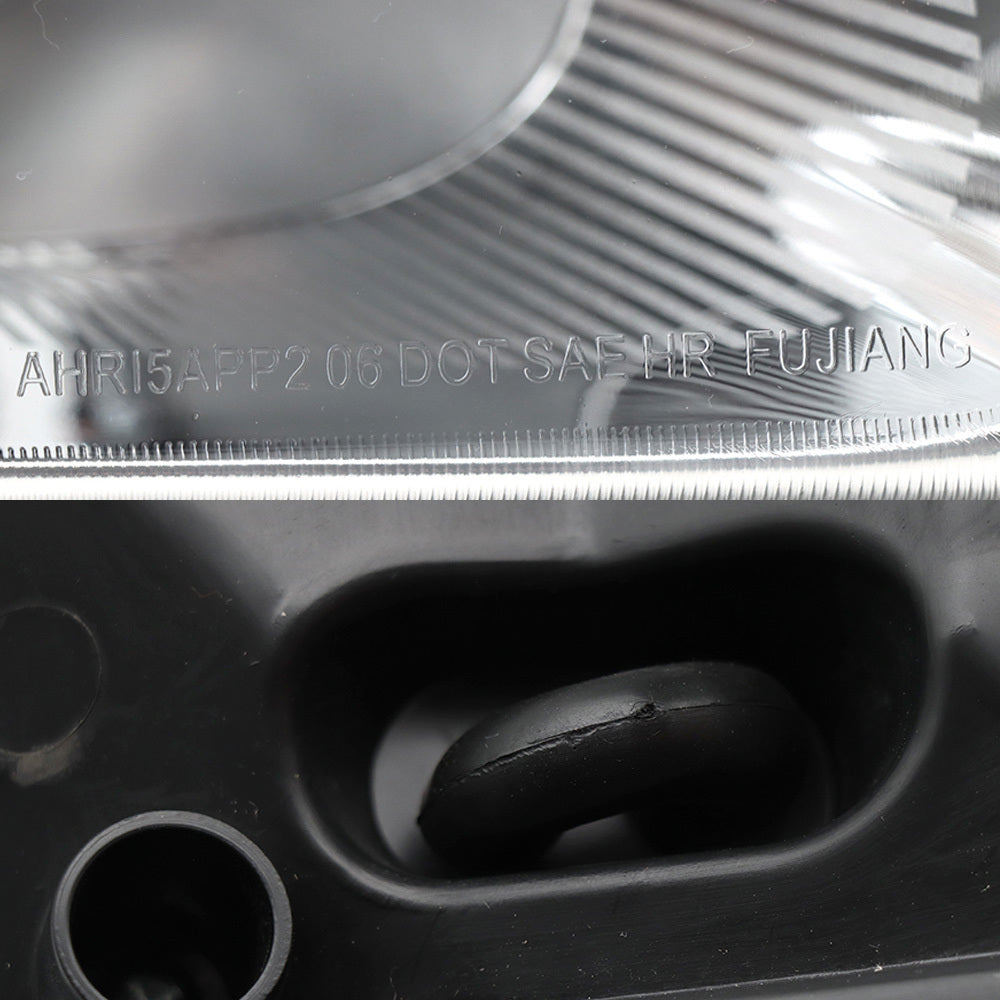 Chrome Headlights Compatible With 2008-2016 Freightliner Cascadia With Halogen Bulbs Passenger Side,Right Light