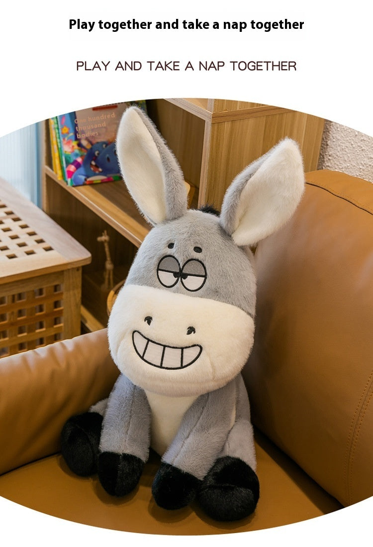 Donkey Doll Plush Toys Bed Sleeping Doll