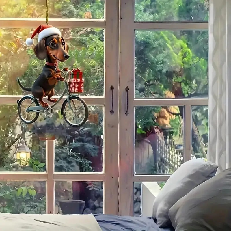 Acrylic Flat Personalized Creative Dog Decoration