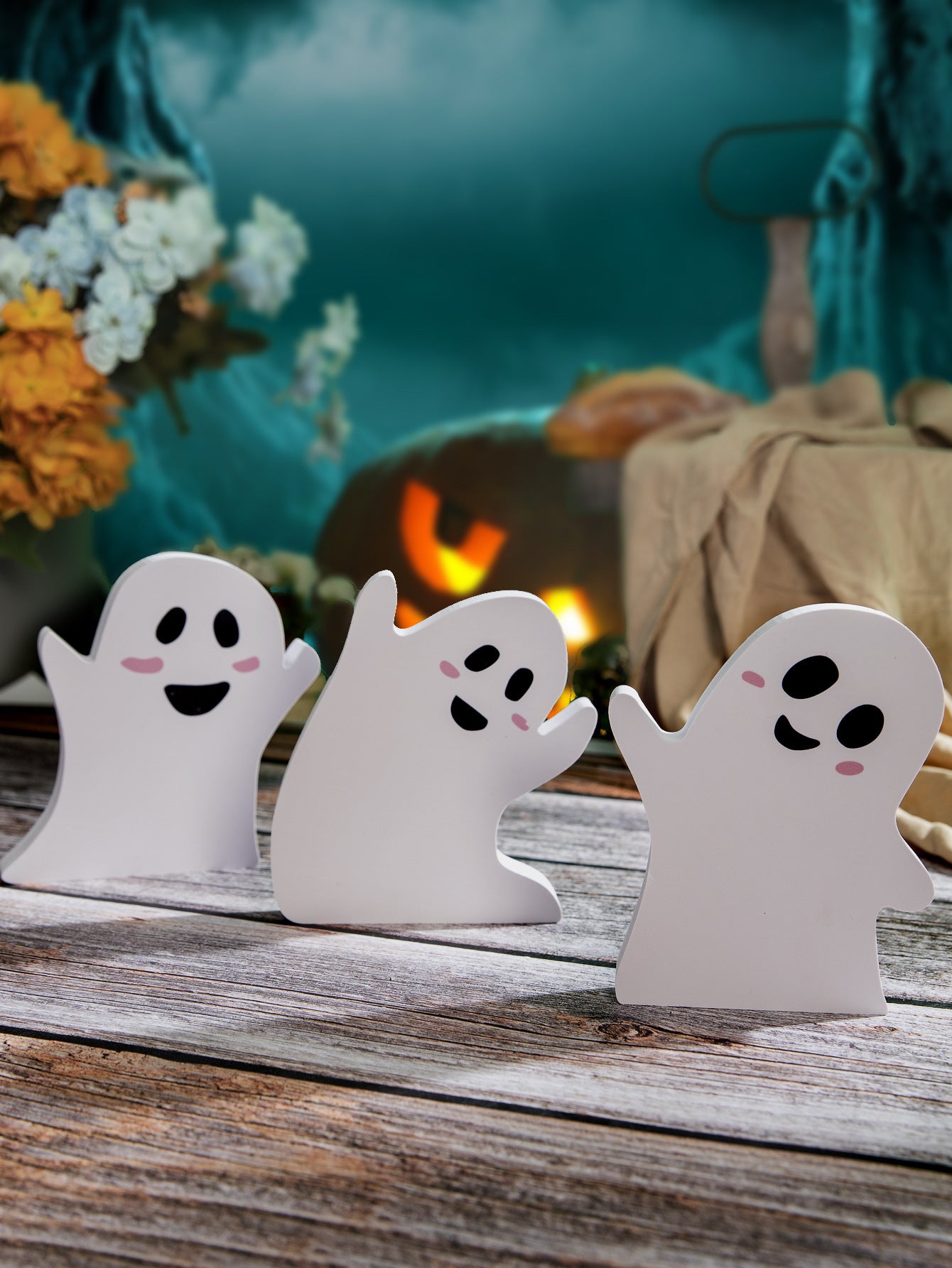Halloween Cute Ghost Desktop Decoration