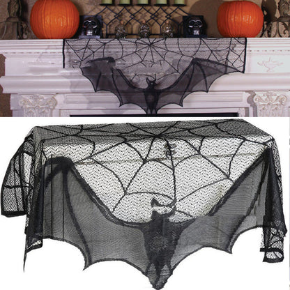 Halloween Decoration Lace Spider Web Sk