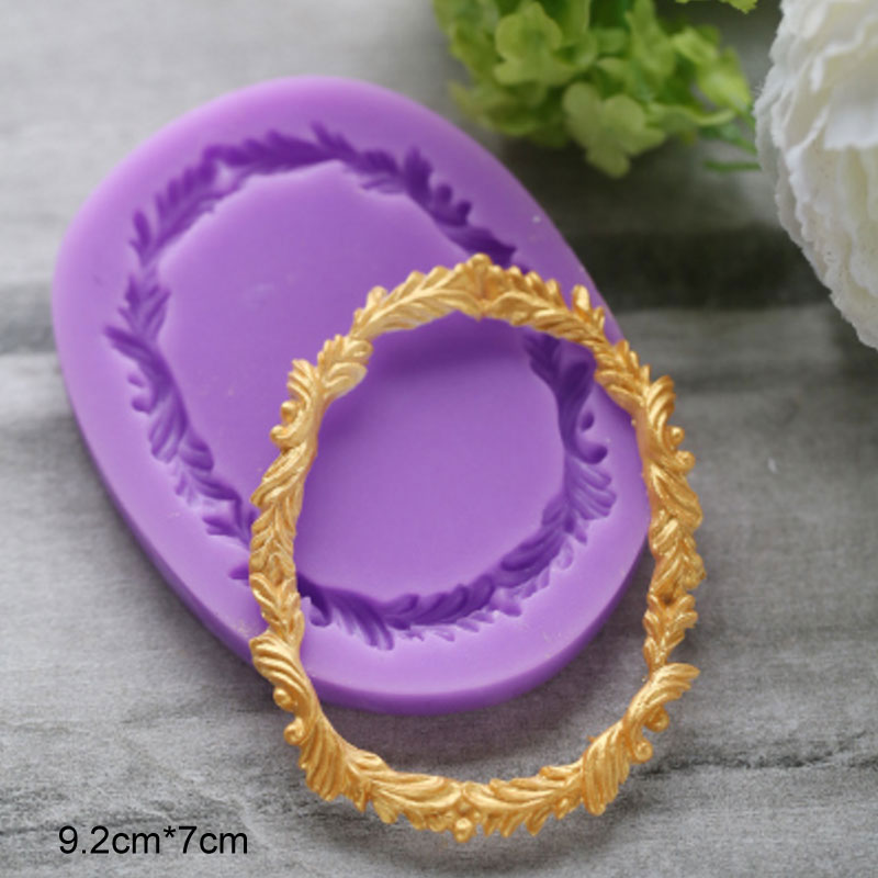 Fondant silicone mold