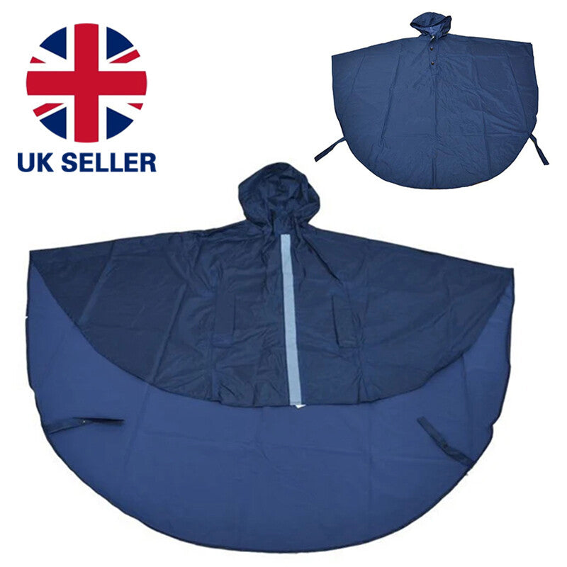 Wheelchair Waterproof Poncho Rain Cover With Hood Disability Aid Rain Coat