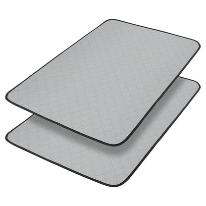 Washable Dog Urine Pad, Waterproof Toilet Training Mat For Dogs, 89.5 X 59.2 Cm - 34.5 In X 23 In, Washable Urine Pad Non-Slip Diaper Pad, For Puppies And Cats, 2 Packs
