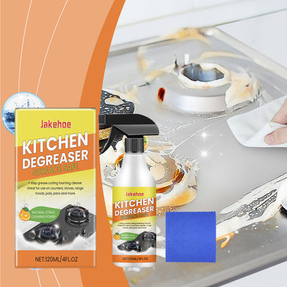 Kitchen Heavy Oil Stain Foamed Cleaner Removing Heavy Oil Stain Cleaner