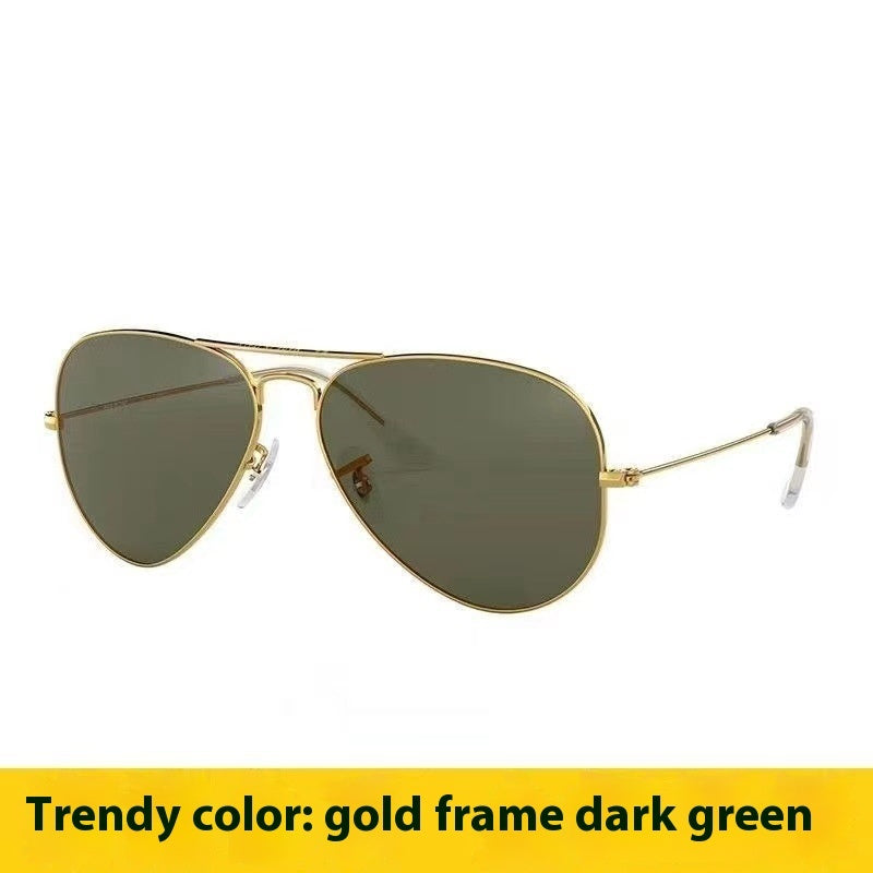 Tempered Glass Sunglasses UV Protection Glasses