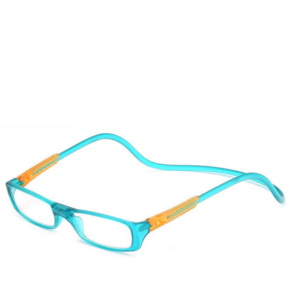 Fashion Juggle Reading Glasses Magnet Folding Convenient Ultra-light Hyperopia Glasses