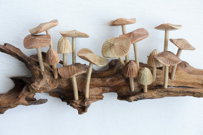 Mushroom Tree Stump Decoration Handicraft Landscape Decoration