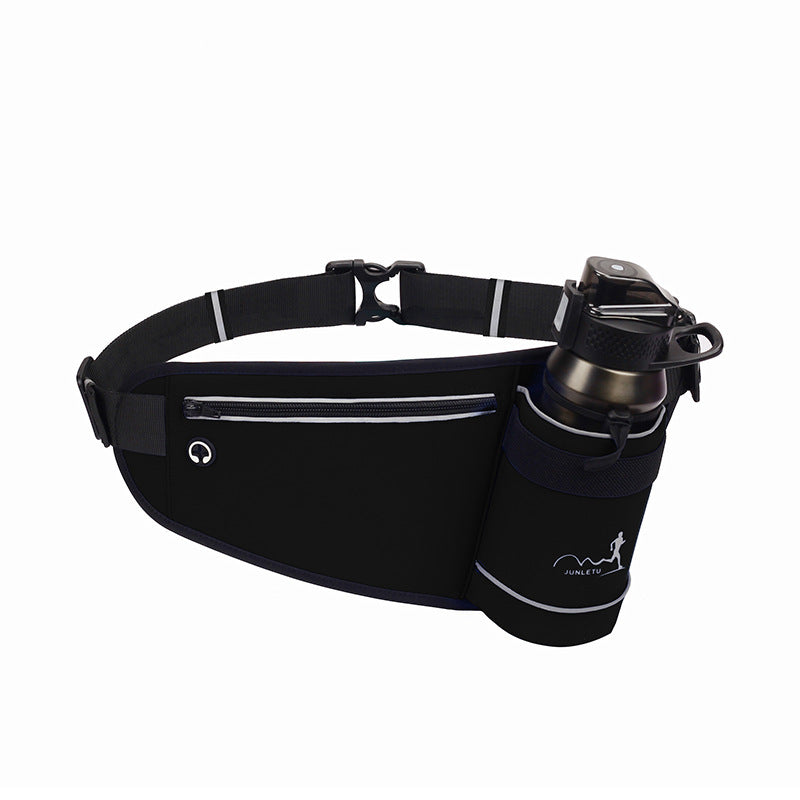 Multifunctional Fitness Water Bottle Waist Bag Close-fitting Waterproof