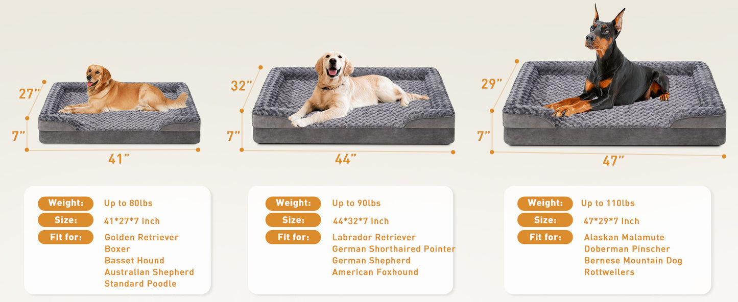 Washable Chew Proof Washable Luxury Orthopedic Dog Sofa Pet Bed For Dogs