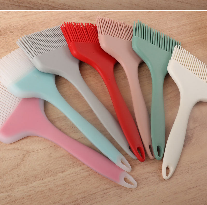1PC Silicone Barbeque Brush Cooking BBQ Heat Resistant Oil Brushes Kitchen Supplies Bar Cake Baking Tools Utensil Supplies