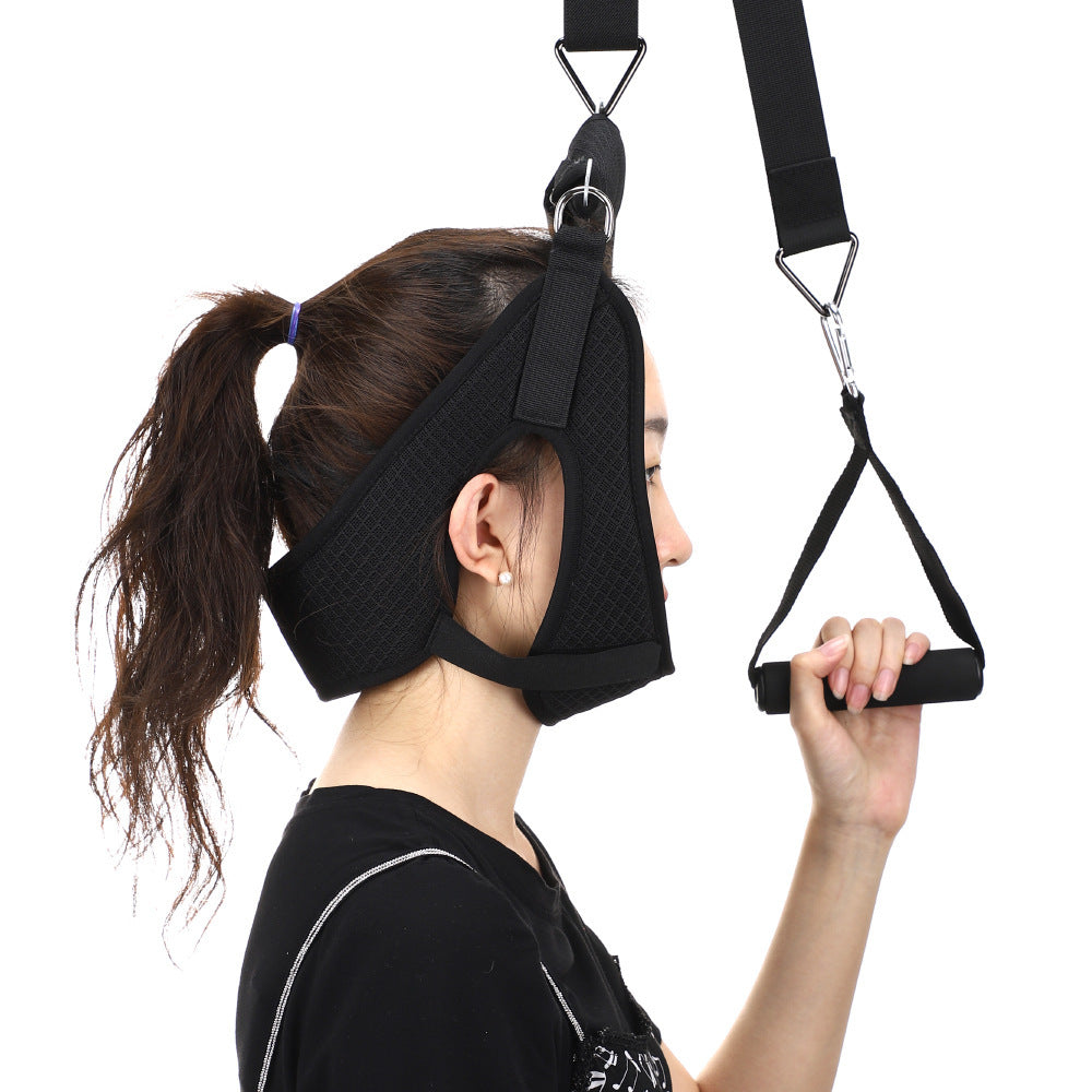 Portable Breathable Stretch Neck Correction Health Care Protective Gear Household Hanging Cervical Traction Device