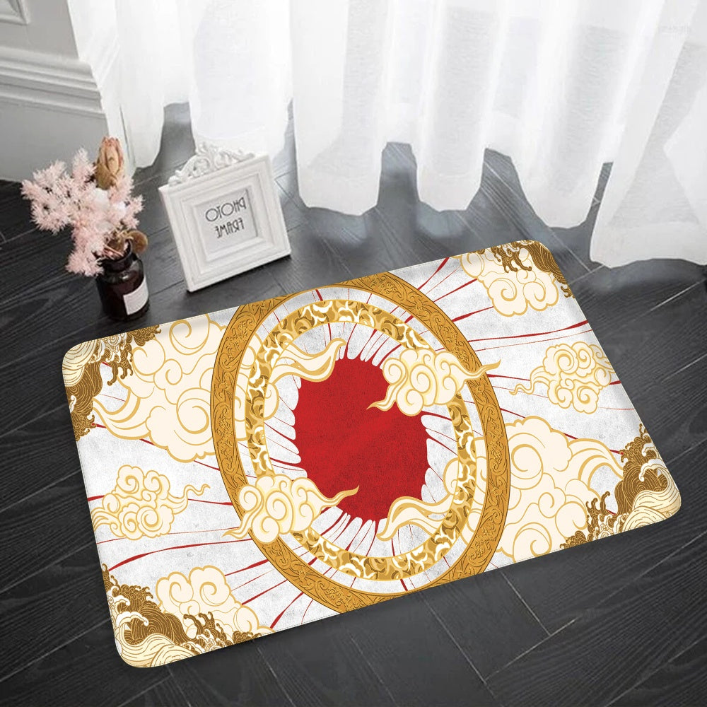 Japanese Exterior Entrance Carpet For Kitchen Sun Amaterasu Floor Mat Bathroom Mats Doormat Outdoor Rug Modern Home Decoration