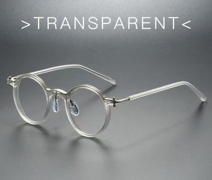 Retro Artistic Glasses Frame Unisex