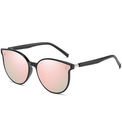 Fashion Round Frame Polarized Sun Glasses