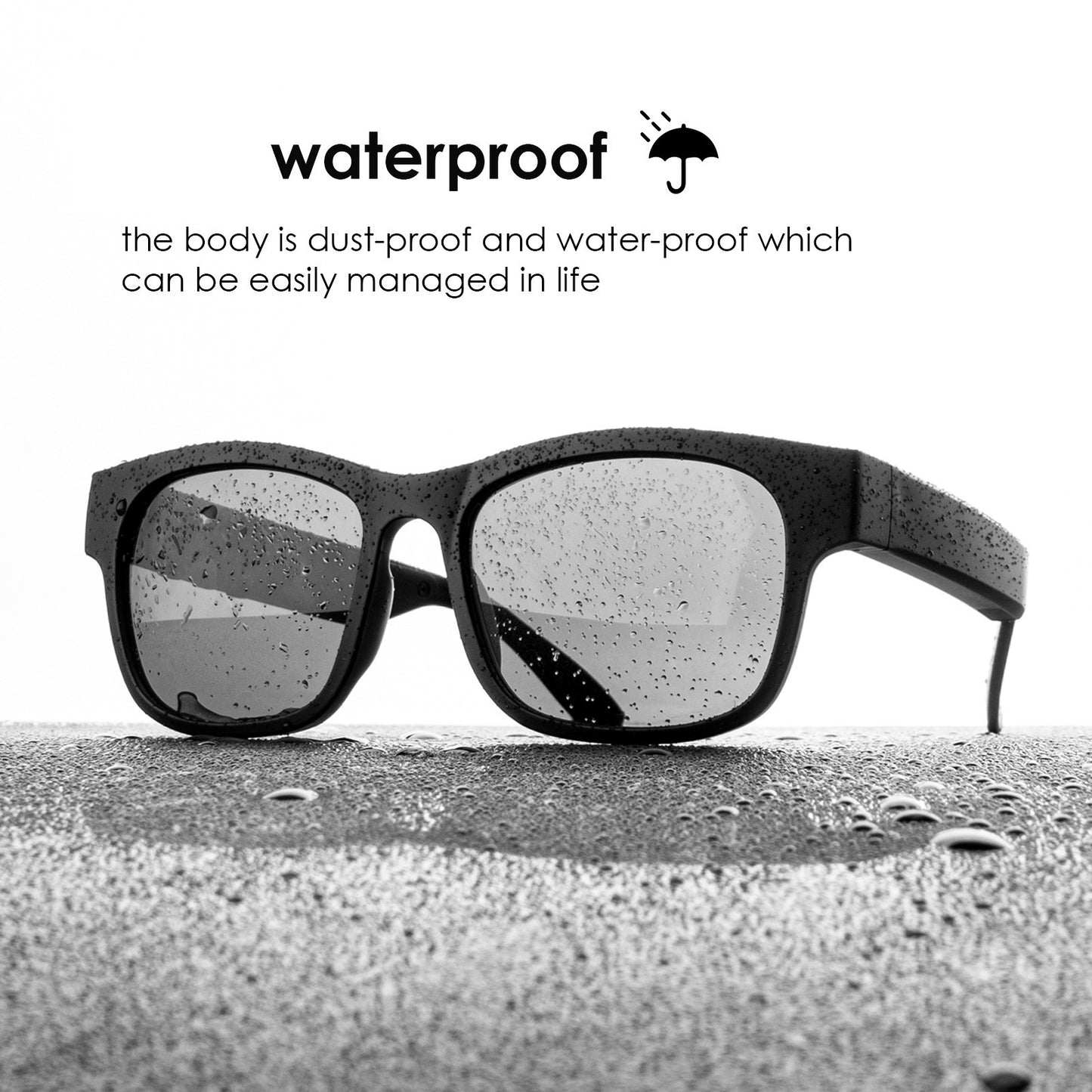 Polarized Music Sun Glasses Earphone