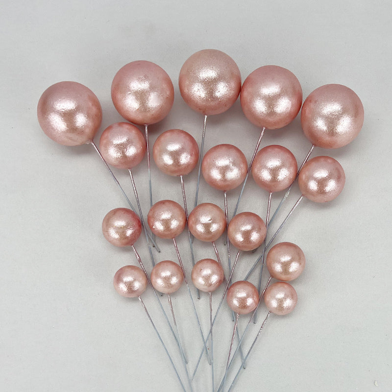 Faux Balls Cake Decoration