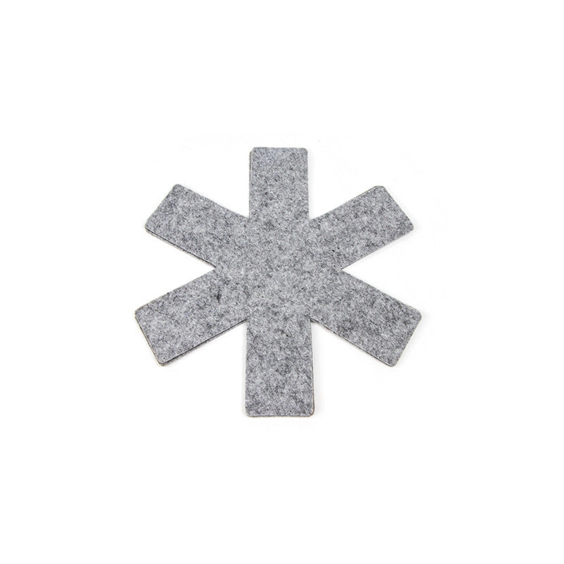 Kitchen Insulation Potholder Household Tableware Pot Anti-scratch Protective Cover