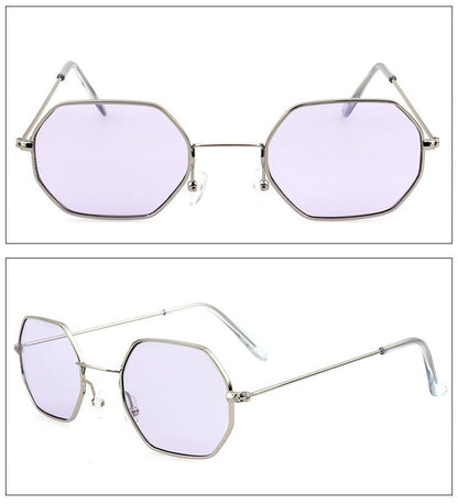 Sunglasses Ocean Piece Polygonal Sunglasses