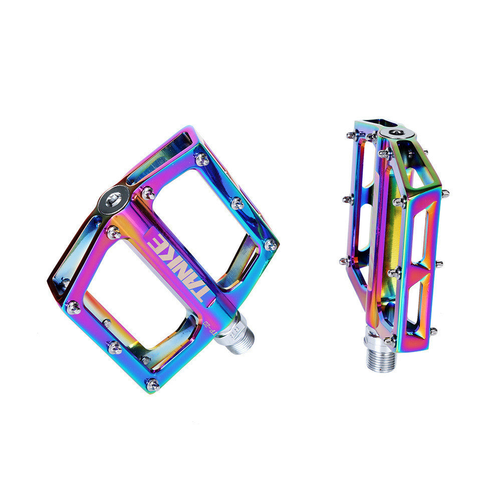 Bicycle Pedal Light Aluminum Alloy Color Hollow Bearing Accessories