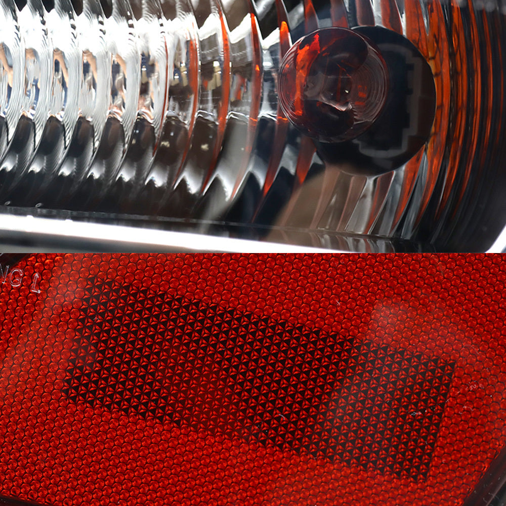 Headlight Assembly Fit For Volvo VNL,VNM Black With Turn Signal Pair