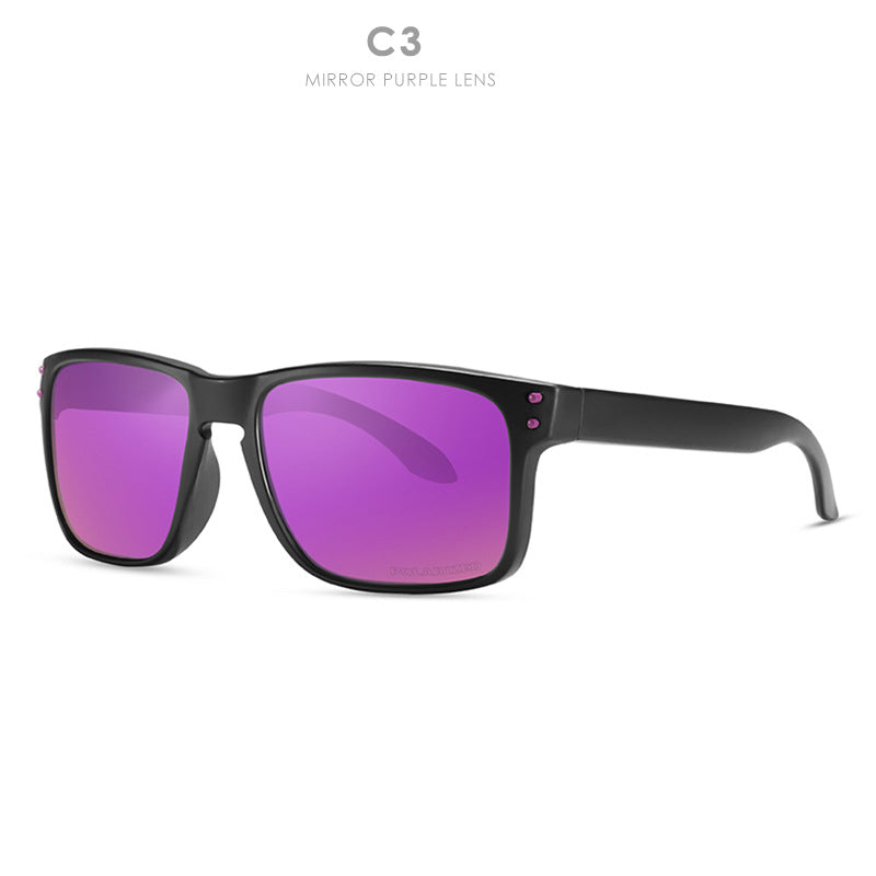 Square Sports Sunglasses Multi-color Colorful Men And Women Sun Glasses