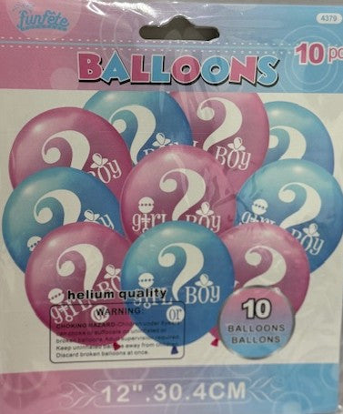 Chrome Metallic Balloons, 6-Pack