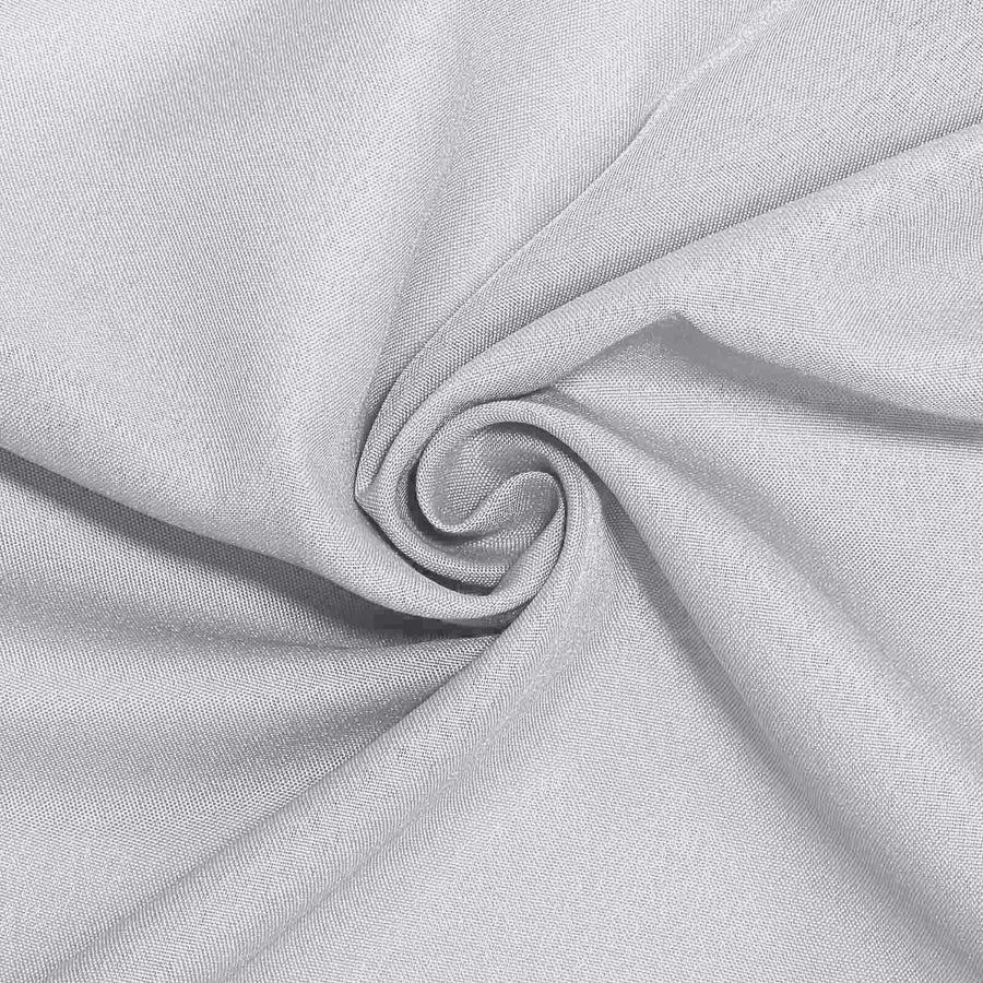 6-Piece Waterproof Plastic Table Cover, 84 Inches Round