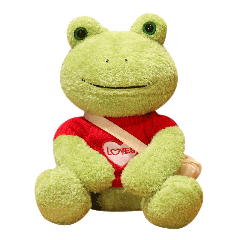 Cartoon Big Eyes Frog Doll Doll