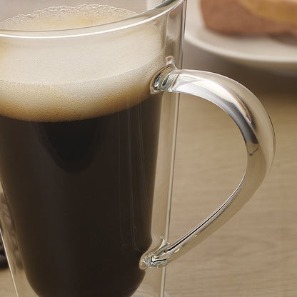 Double Layer Glass Cup Transparent Coffee Cup