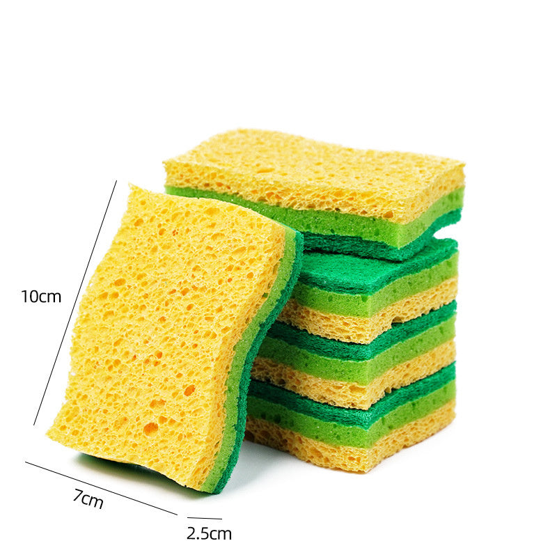 12 Pack Zero Scratch Scrub Sponges, 4 Pack, Non-Scratch Kitchen Sponges For Dishes And Cleaning