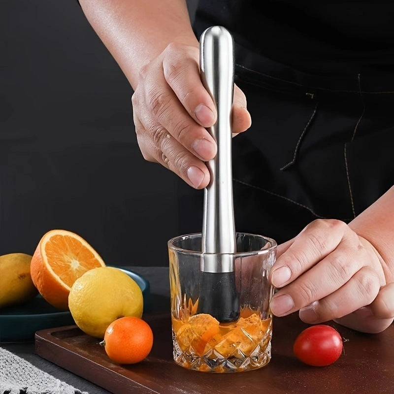 Mash Bar Ice Crushing Mash Kitchen Bar Stainless Steel Fruit Press Ice Hammer