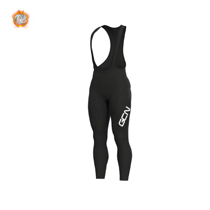 GCN Fleece Long Sleeve Cycling Jersey Cycling Jersey Running Winter New Series