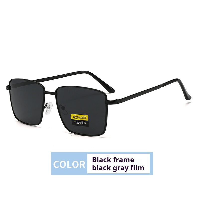 For Driving Sunglasses Men's Polarized Glasses Box