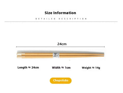 Japanese Chopsticks Mildew-proof Kitchen Tableware Appearance