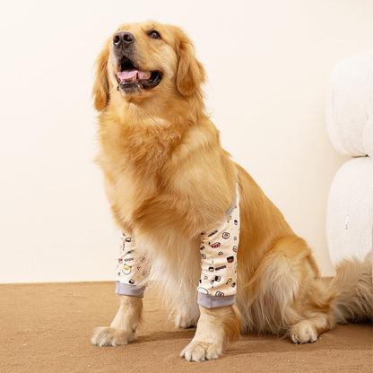 Pet Knee Pad Anti-dirty Anti-gray Clothes Joint Protective Cover