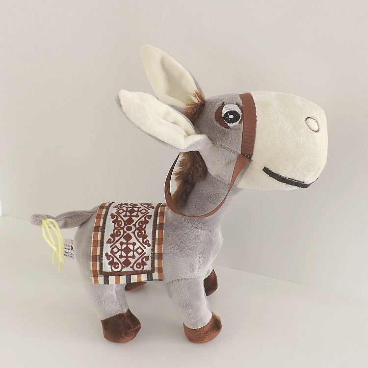 Car Go To Market Donkey Cloth Doll Plush Toy